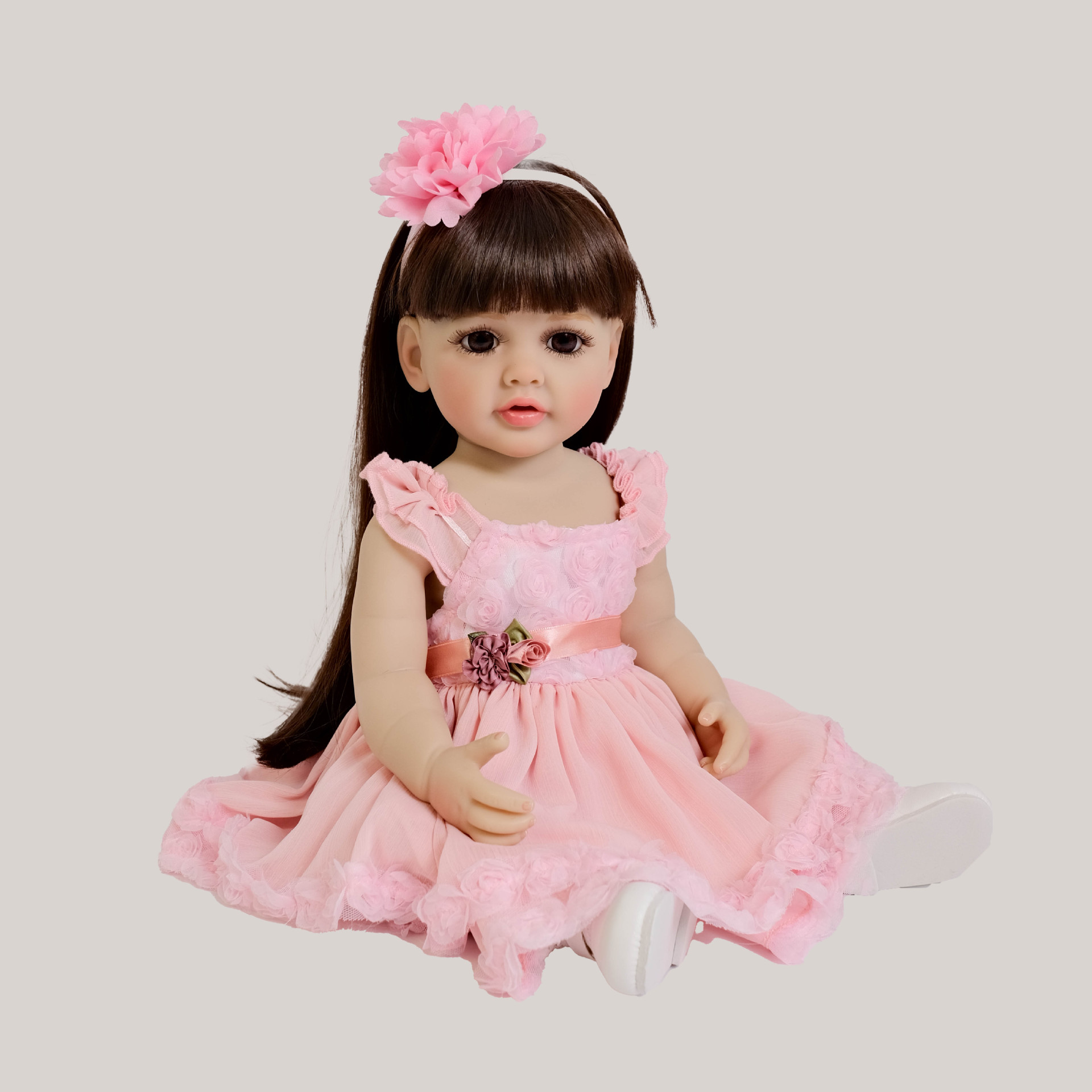Kids Education Movies - Cute 55 cm Long Hair Pink