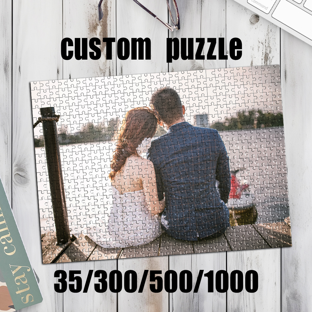 Kids Education Toys - Personalized Custom Photo Puzzle Customize Waterfront