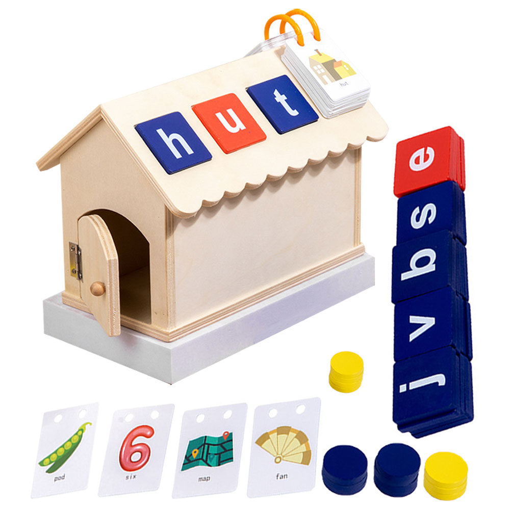 Kids Educational Games Learn English - 1Set Alphabet Spelling Games Kids Educational