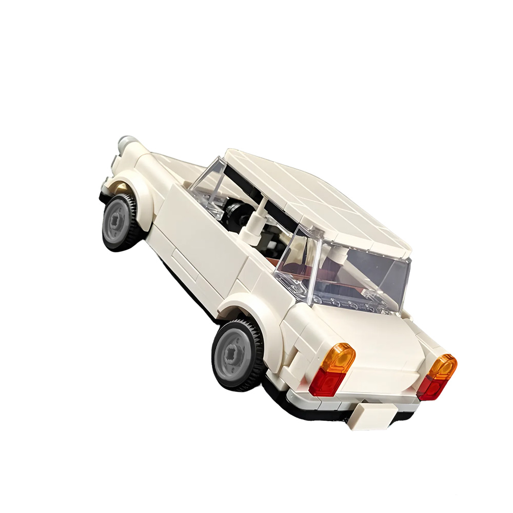 Kids Education In Germany - Gobricks MOC Trabant Car Building Blocks