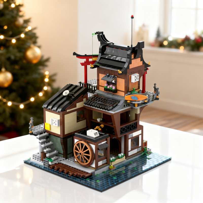 Kids Education Movies - 2049pcs MOC city Inner corner V2