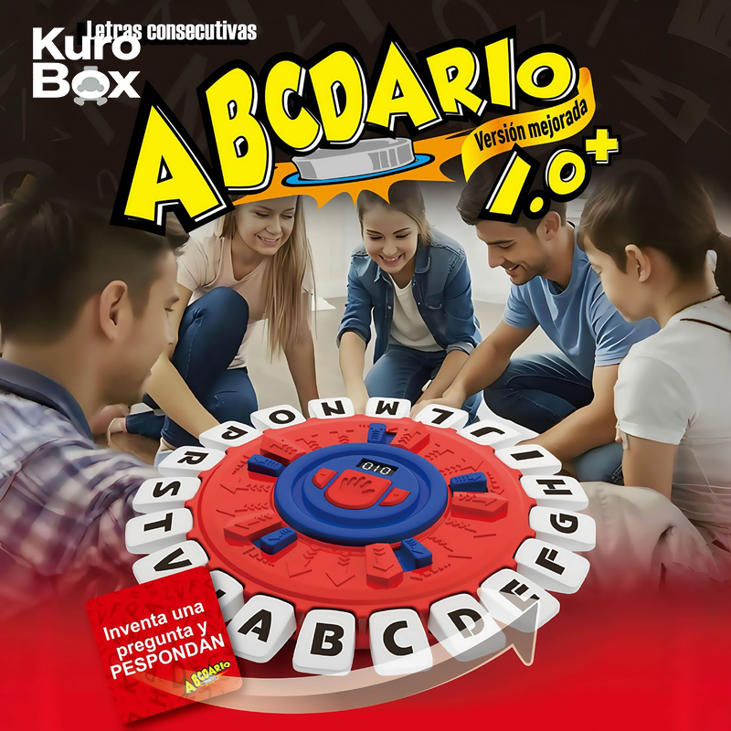 Kids Educational Games Learn English - Basta Multilingual Alphabet Board Game in