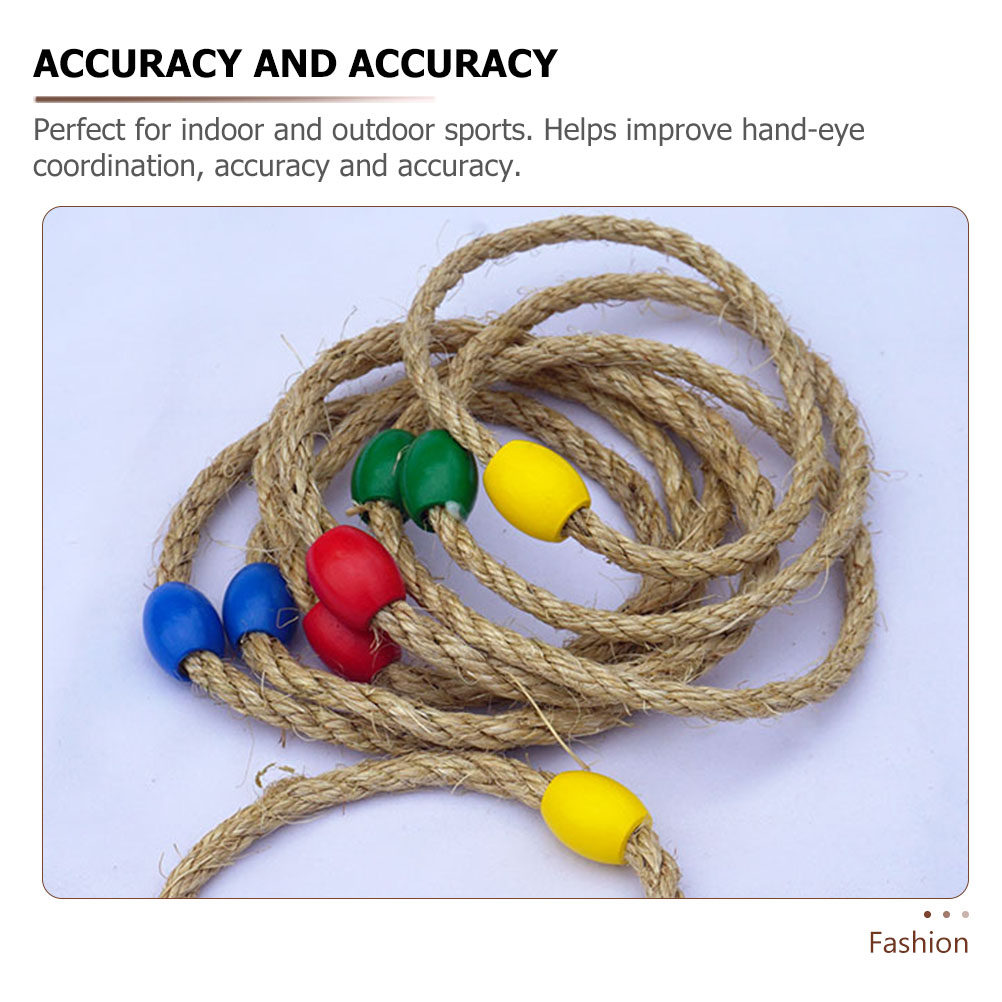 1Set Ring Toss Game Wooden Thr - Kids Outdoor Education reseña y precio