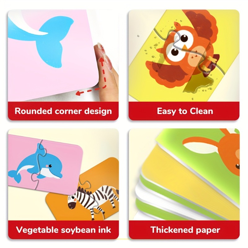 Montessori Cards Educational T - Kids Educational Games Learn English reseña y precio