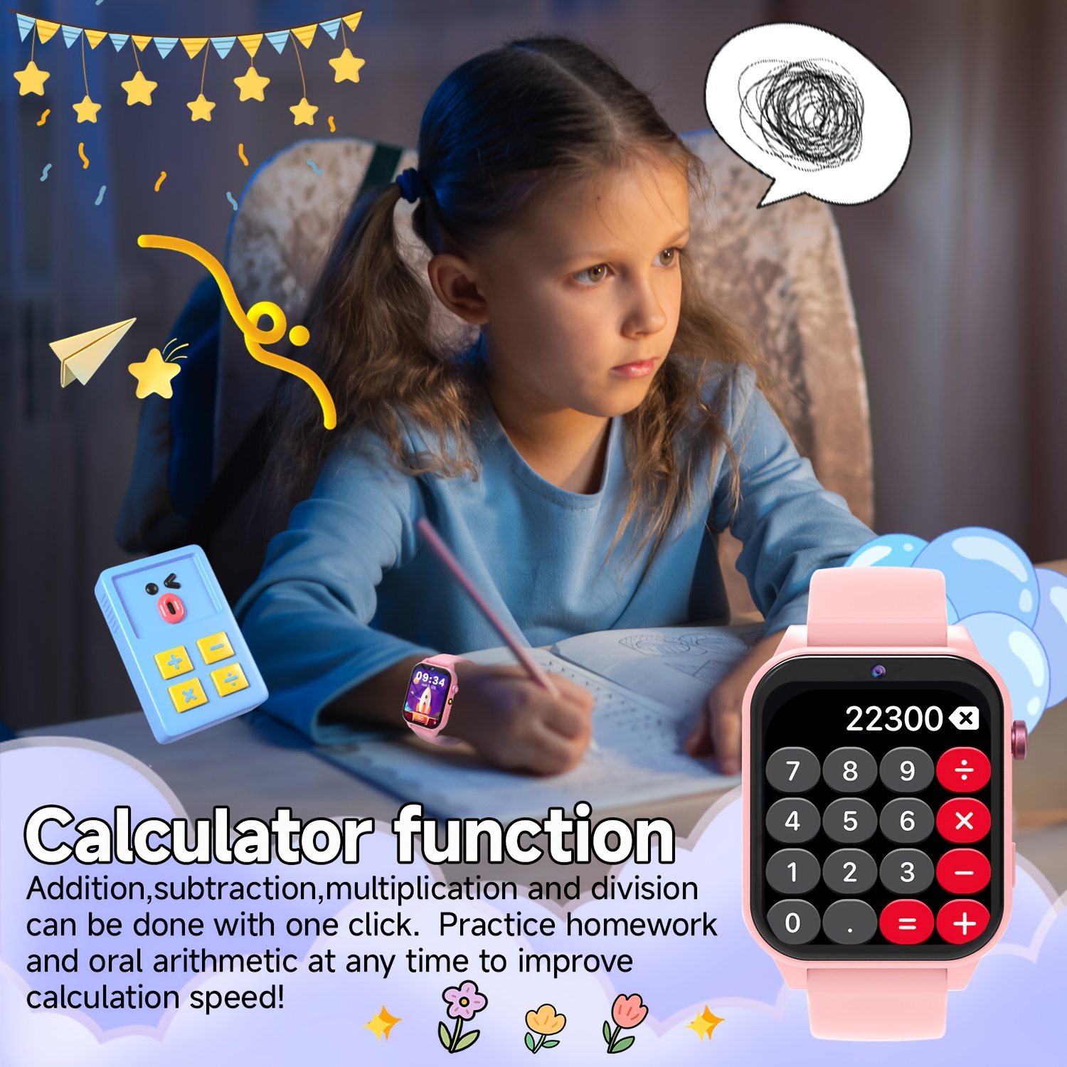 Kids Smart Learning Watch with - Kids Educational Games Learn English reseña y precio