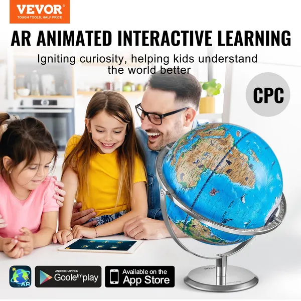 VEVOR Educational Globe for Ki - Globe Interactive Light reseña y precio
