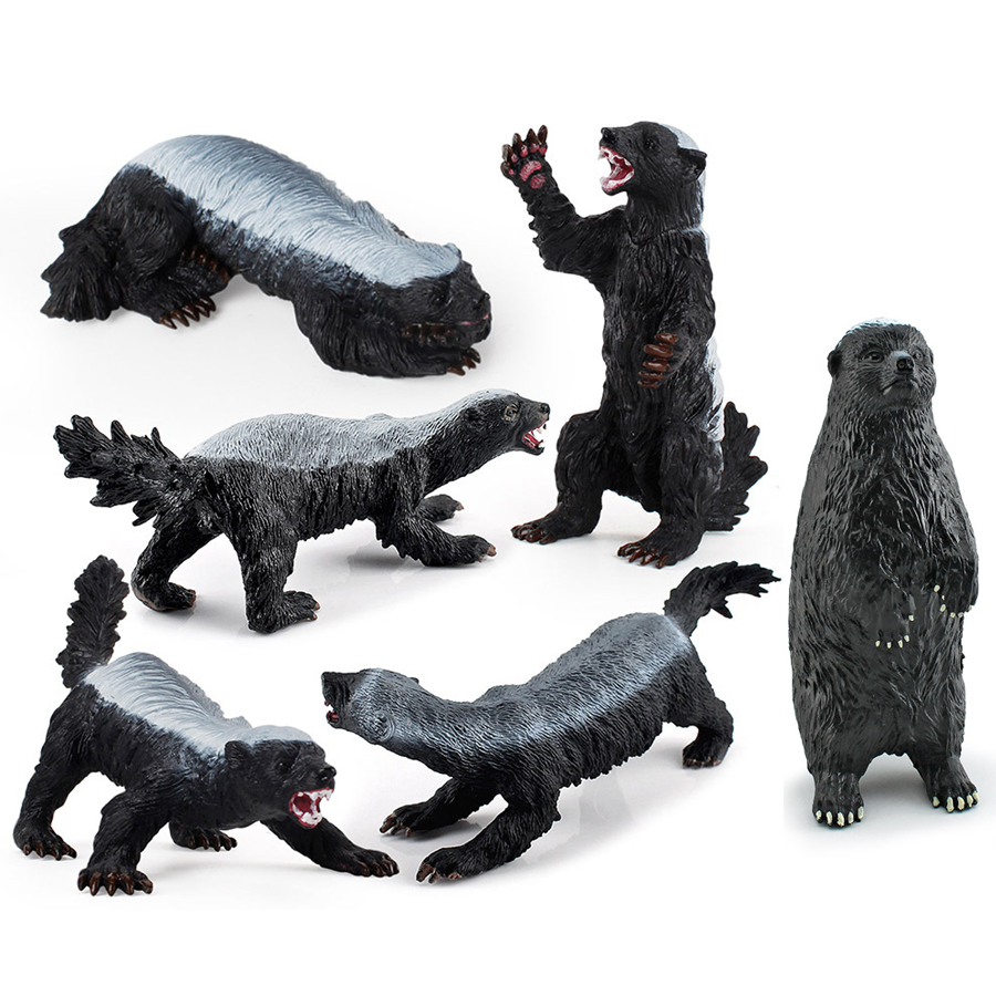 Realistic Honey Badger Model S - Kids Education Picture reseña y precio