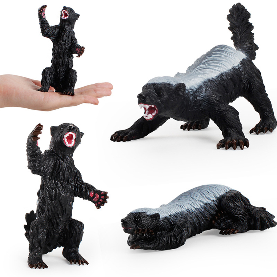 Realistic Honey Badger Model S - Kids Education Picture reseña y precio