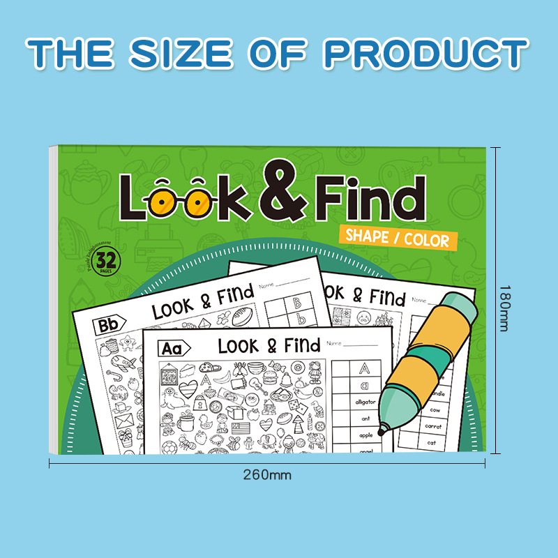 Kids Finding Item Fun Coloring - Kids Education Picture reseña y precio