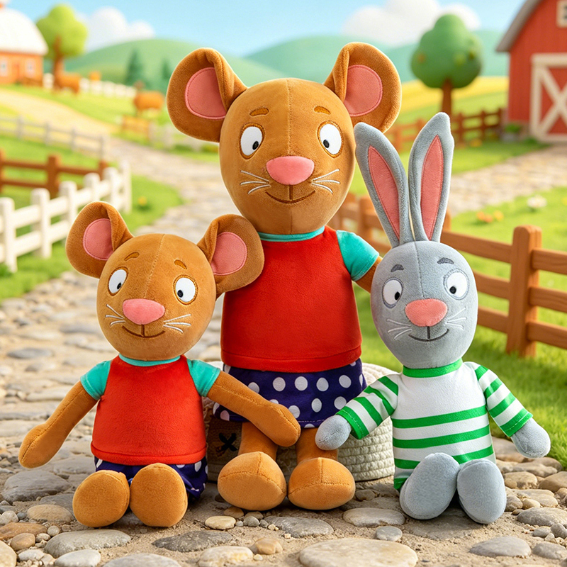 30/60cm Kawaii Pip and Posy Pl - Kids Education Movies reseña y precio