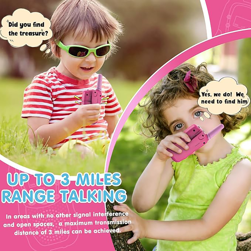Kids Walkie Talkies 3 Pack Rec - Kids Education Channel reseña y precio