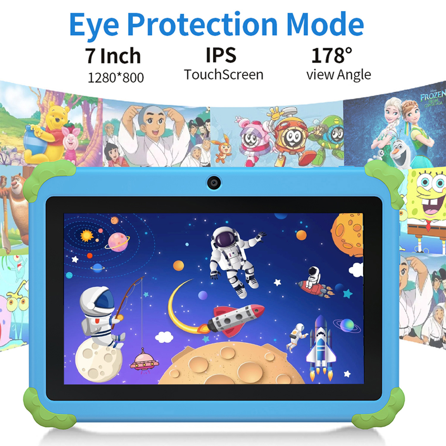 2026 New 7 Inch Cartoon Patter - Kids Educational Games Learn English reseña y precio