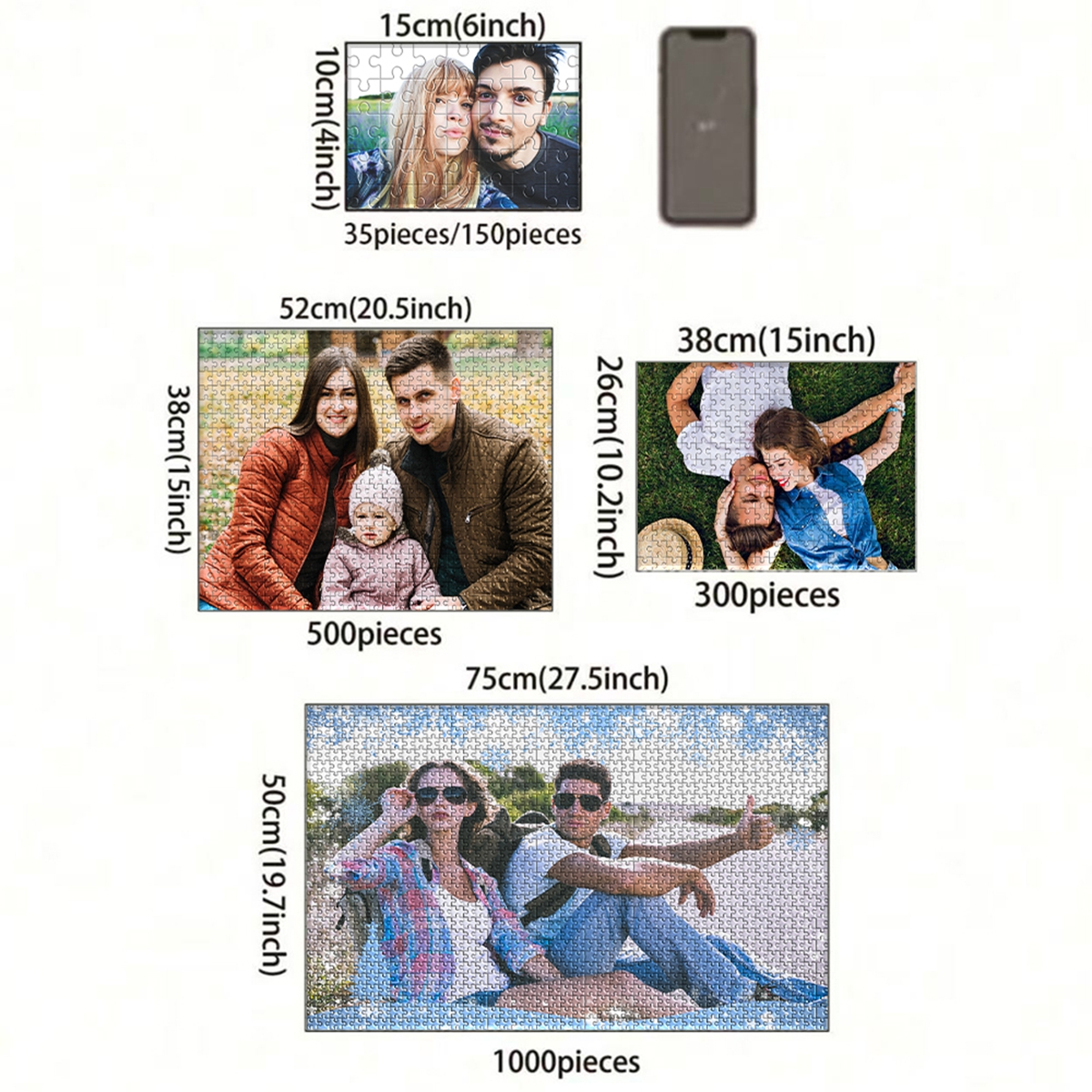 Personalized Custom Photo Puzz - Kids Education Toys reseña y precio