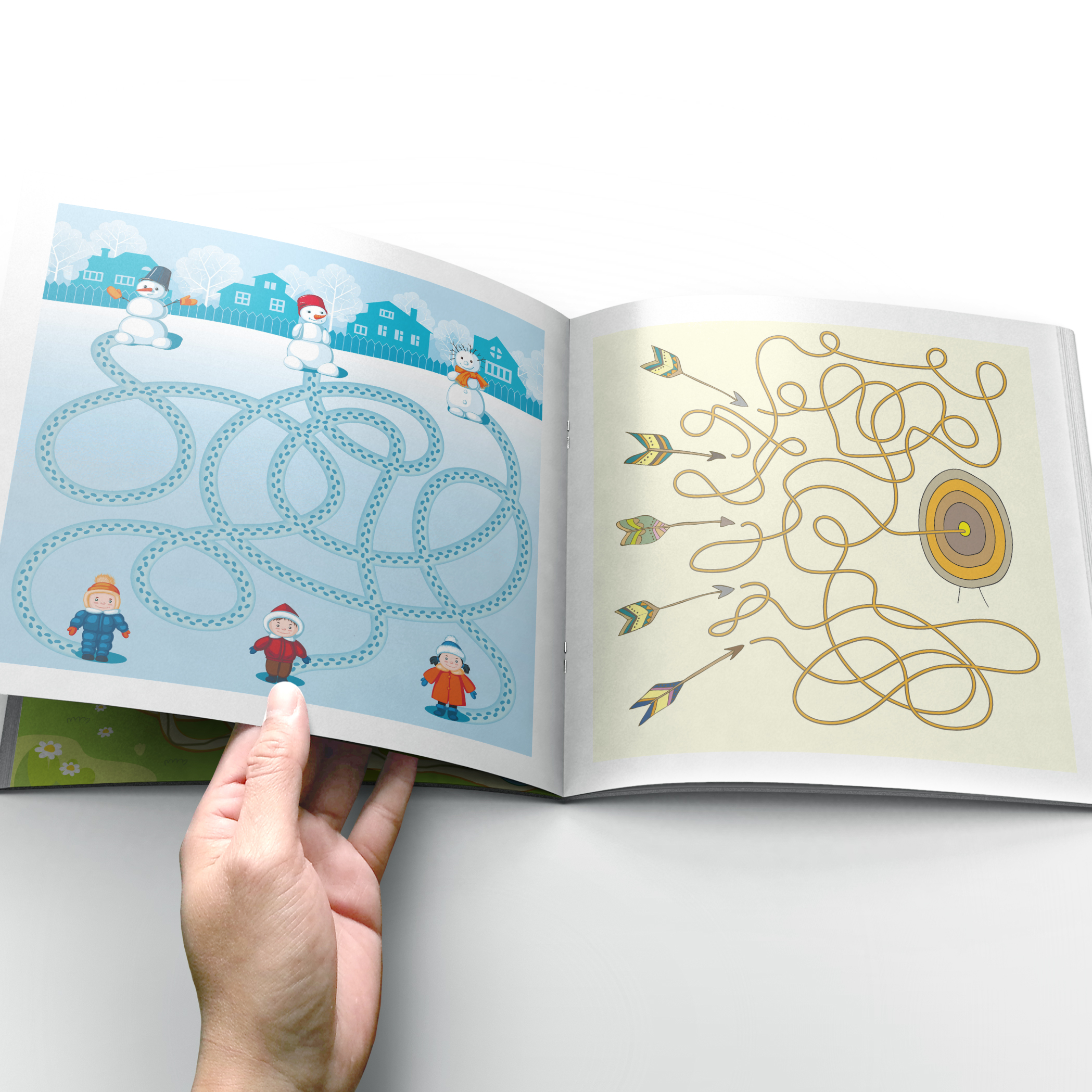 Interactive Maze Puzzle Book f - Kids Education In Us reseña y precio
