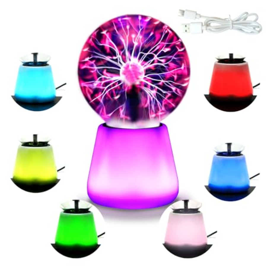 Plasma Ball Lamp Interactive T - Globe Interactive Light reseña y precio