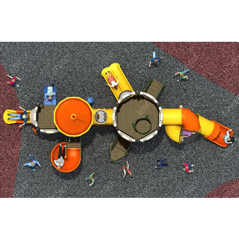 Castle Style Kids Slide for Ou - Kids Outdoor Education reseña y precio