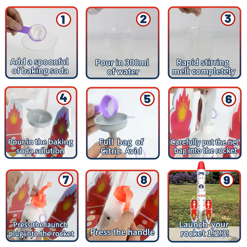 Kids Water Rocket Launcher, ST - Kids Outdoor Education reseña y precio