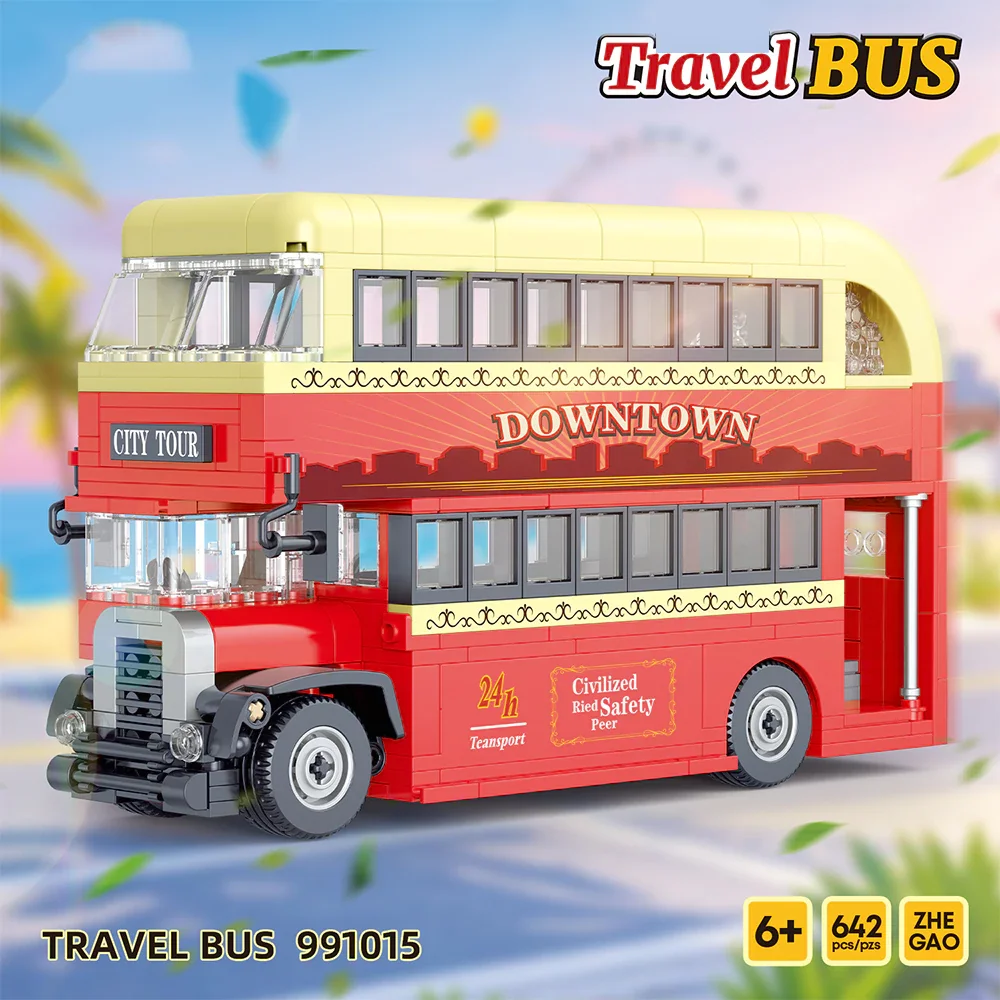 642 Pcs Germany Double-Decker  - Kids Education In Germany reseña y precio