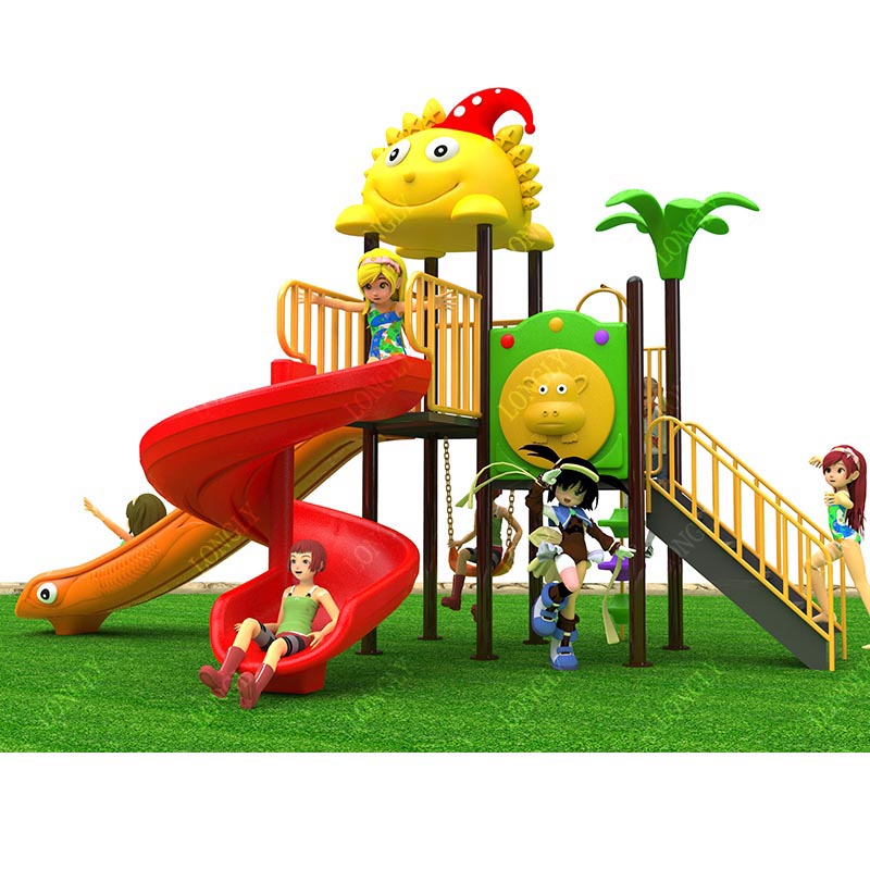 Commercial Plastic Slide 450x2 - Kids Outdoor Education reseña y precio