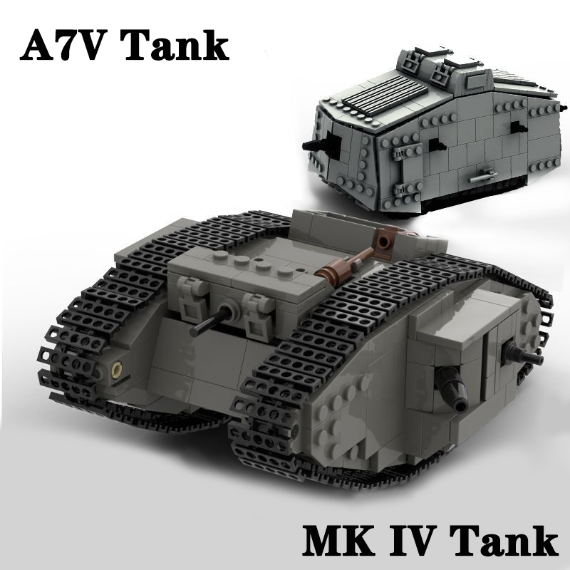 Hot WW1 Germany Military A7V C - Kids Education In Germany reseña y precio