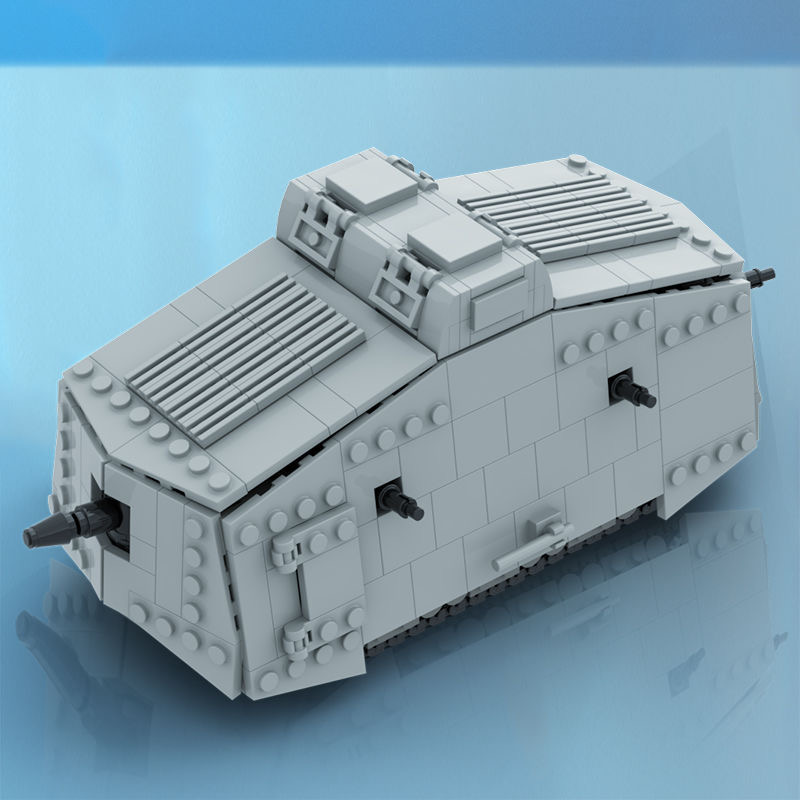 Hot WW1 Germany Military A7V C - Kids Education In Germany reseña y precio