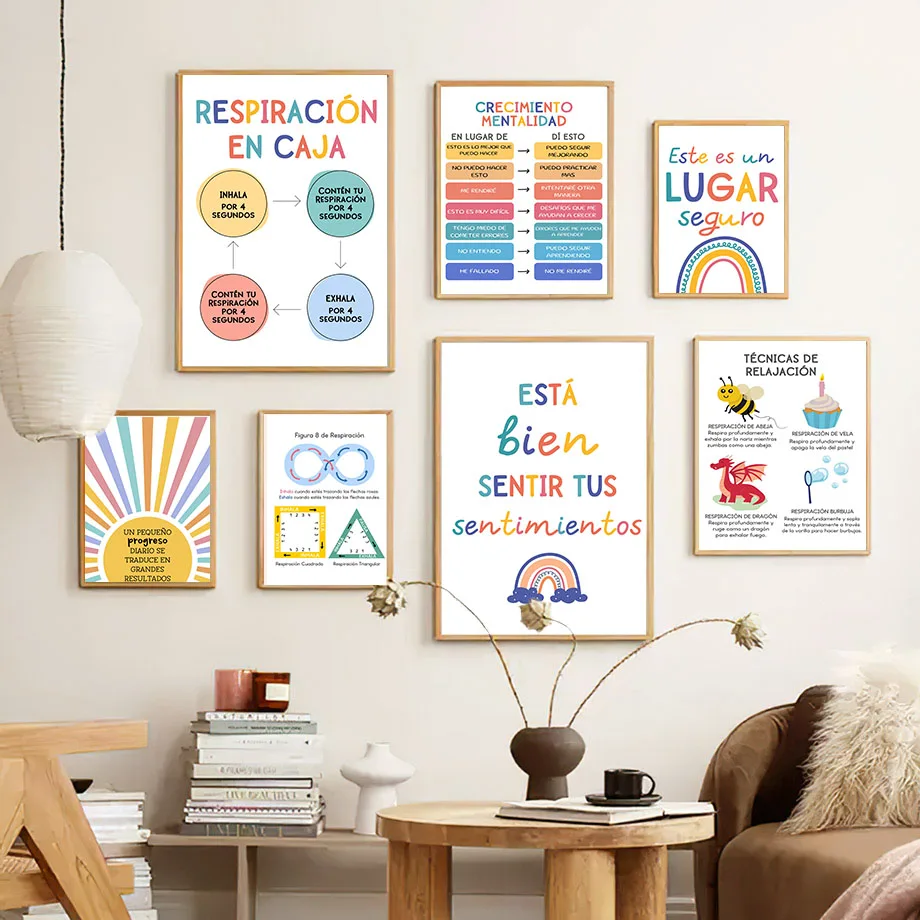 Spanish Education Motto Rainbo - Kids Education Picture reseña y precio