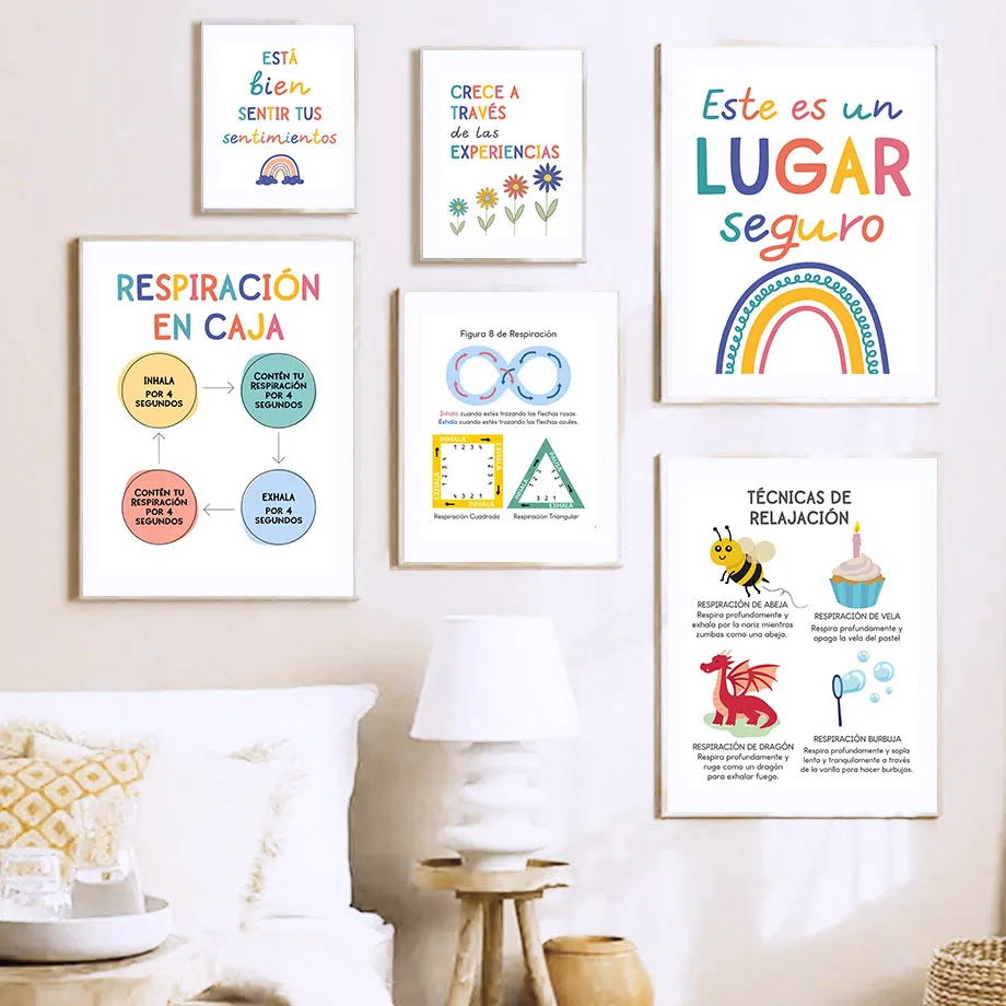 Spanish Education Motto Rainbo - Kids Education Picture reseña y precio