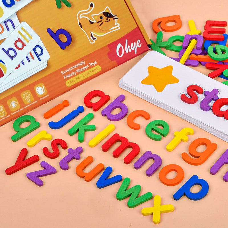 52pcs English Alphabet Spellin - Kids Educational Games Learn English reseña y precio