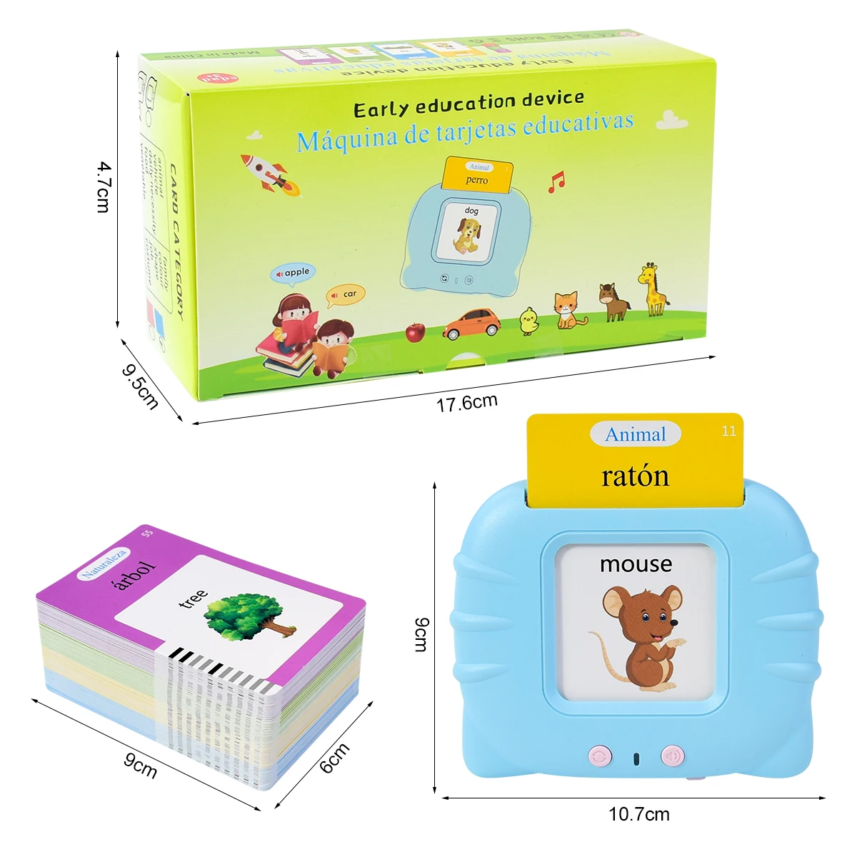 Electronic Spanish Cognitive C - Kids Educational Games Learn English reseña y precio