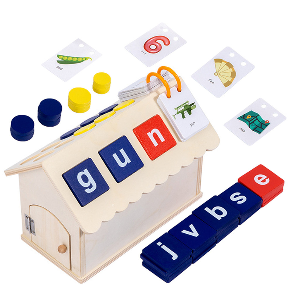 1Set Alphabet Spelling Games K - Kids Educational Games Learn English reseña y precio