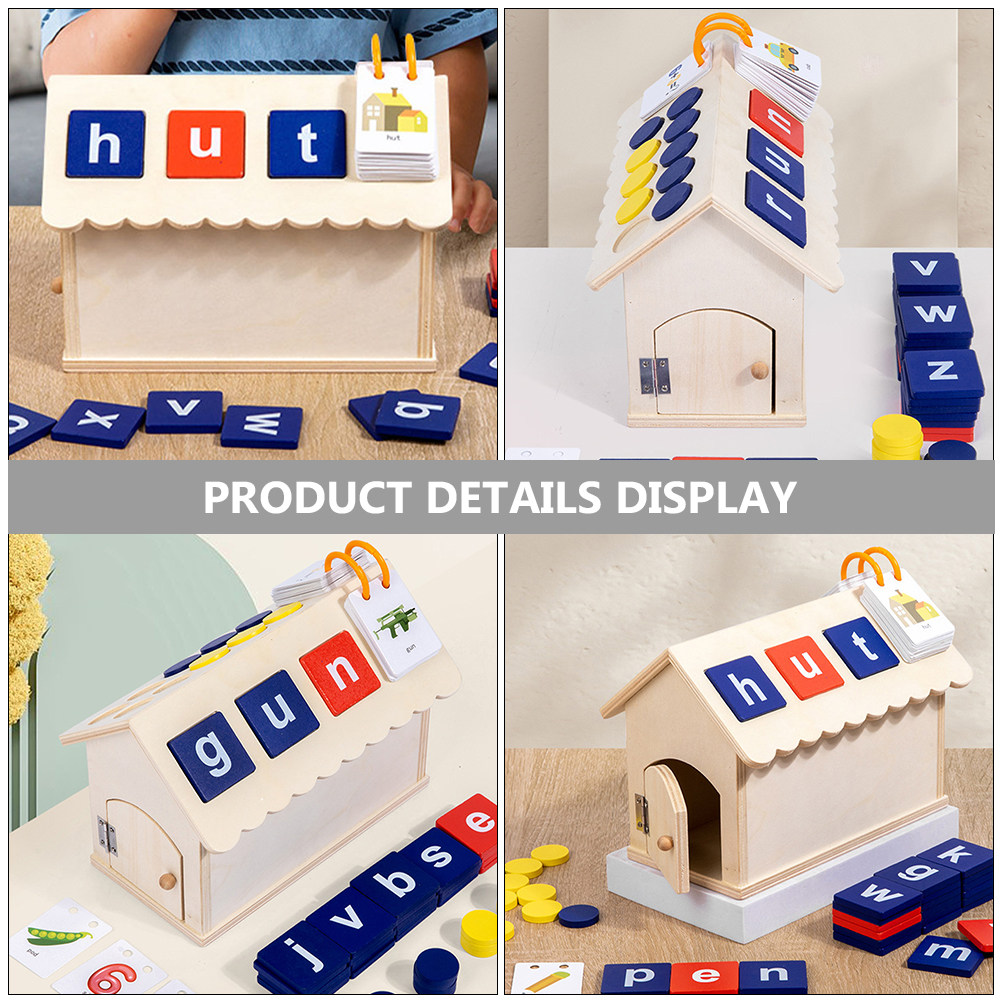 1Set Alphabet Spelling Games K - Kids Educational Games Learn English reseña y precio