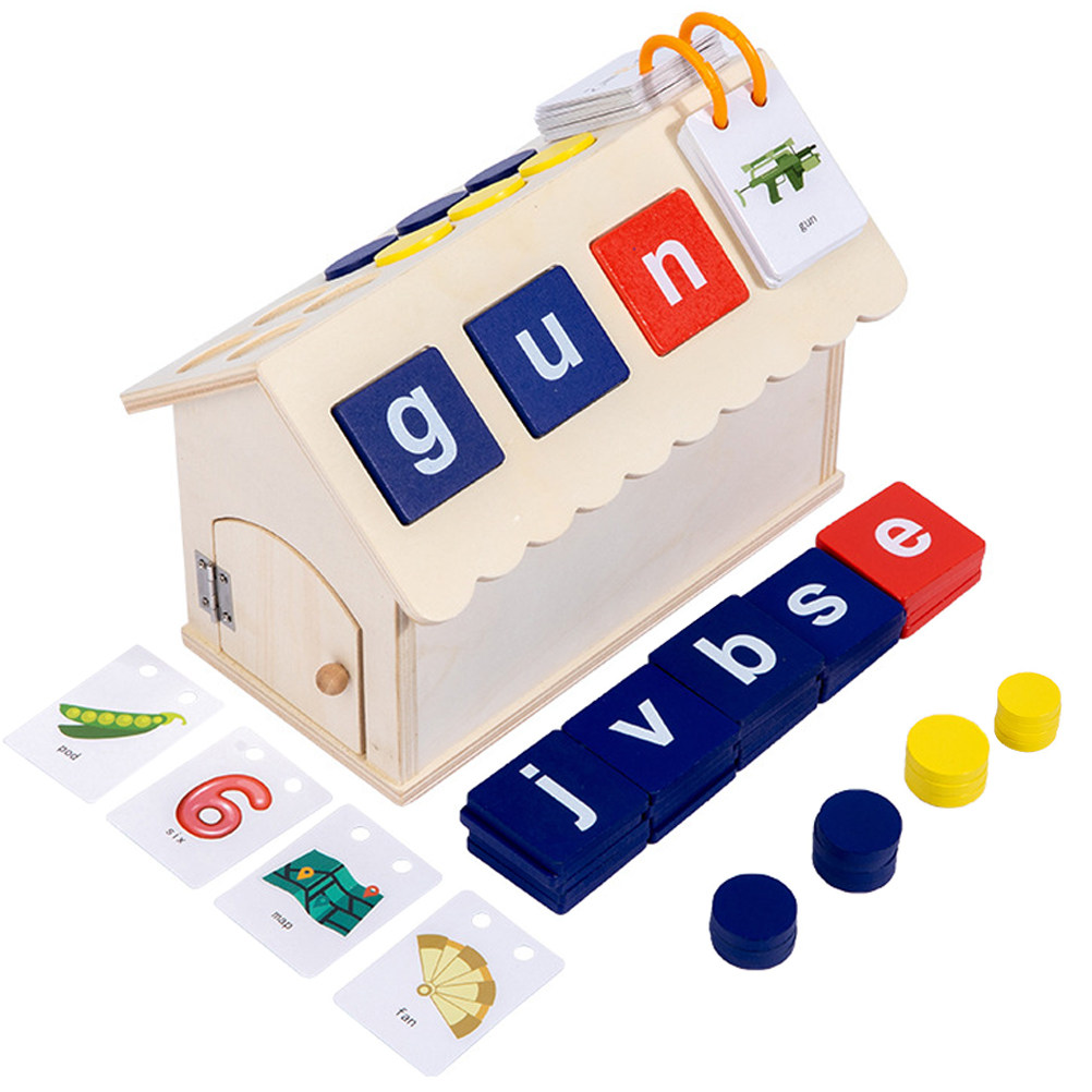 1Set Alphabet Spelling Games K - Kids Educational Games Learn English reseña y precio