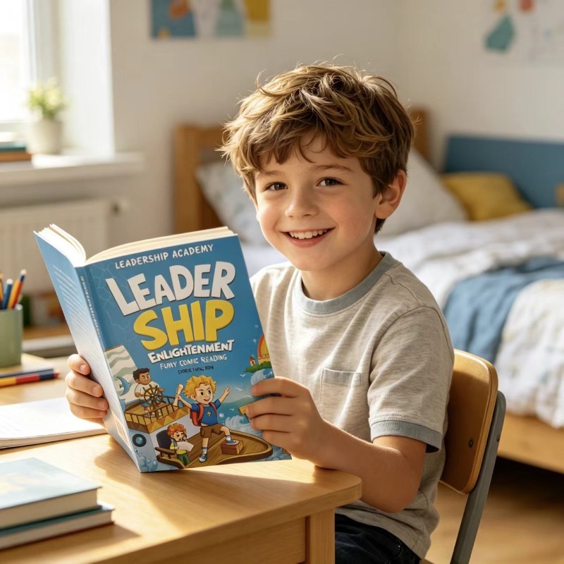 Leadership Enlightenment Funny - Kids Education Academy reseña y precio