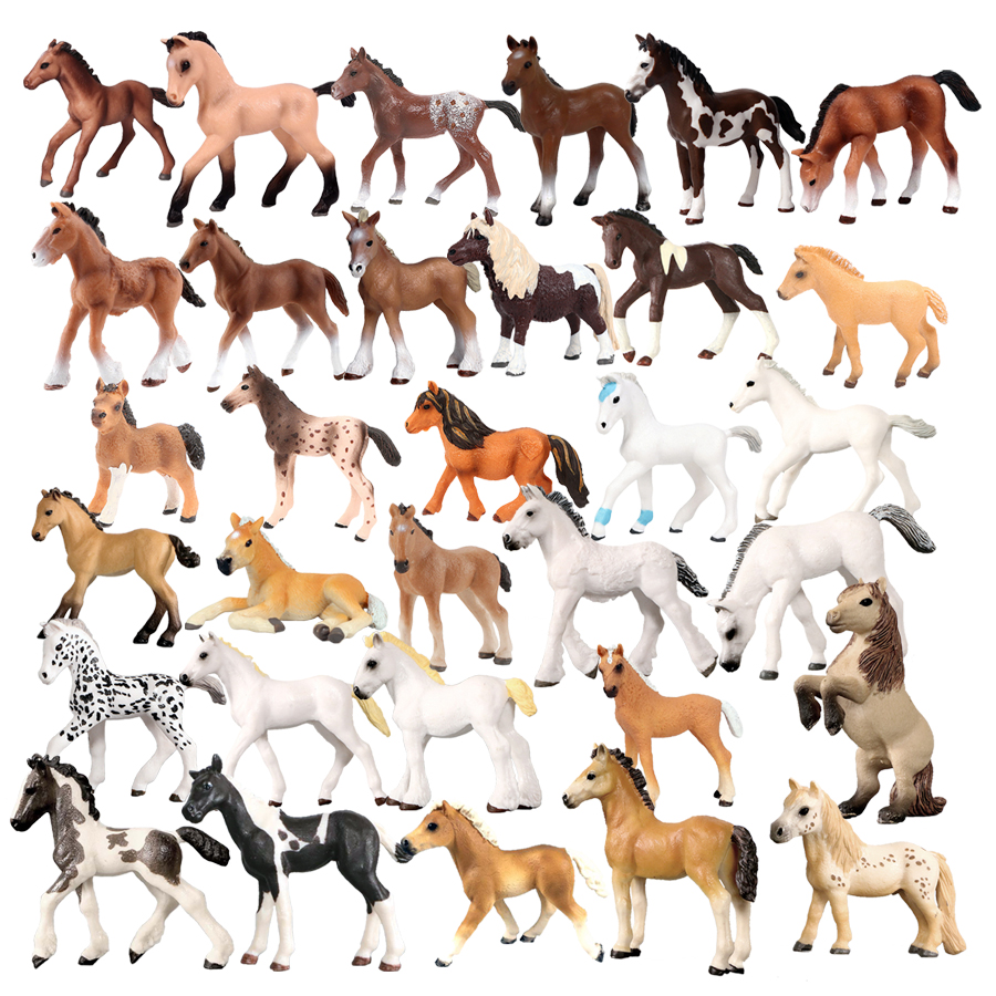 Horse Figurine Farm Animals Po - Kids Education Picture reseña y precio