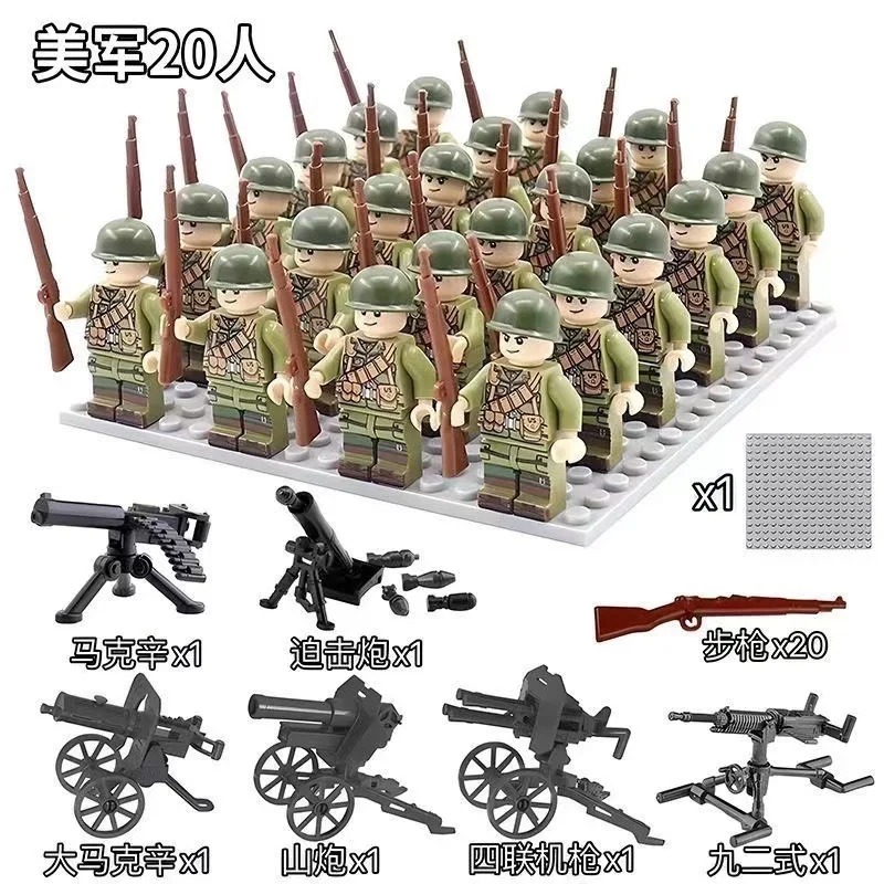 World War II doll set collecti - Kids Education Toys reseña y precio