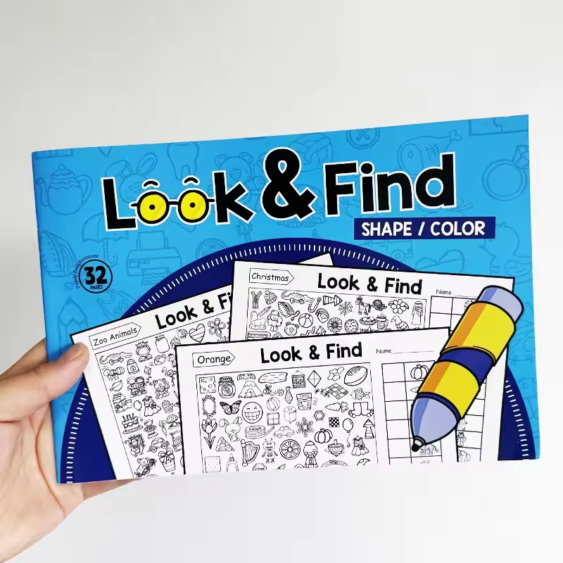 Look And Find Coloring Book fo - Kids Education In Us reseña y precio
