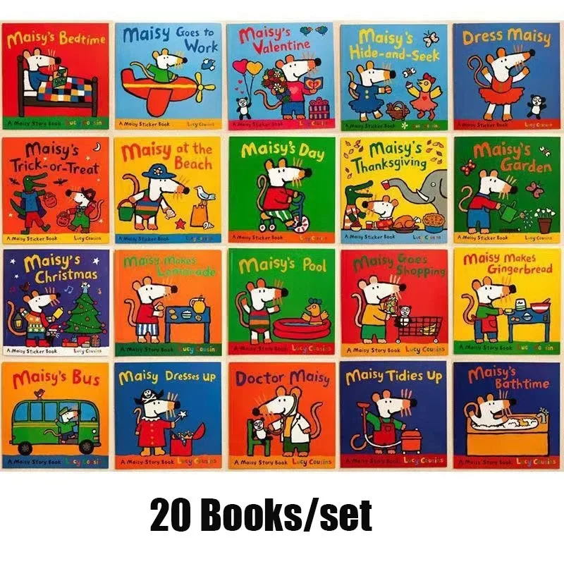20 Books/Set Maisy Mouse Engli - Kids Education Picture reseña y precio