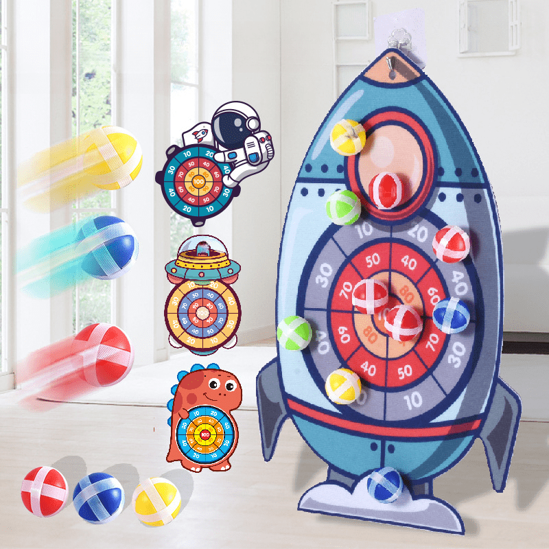 Montessori Sticky Ball Dart Bo - Kids Outdoor Education reseña y precio