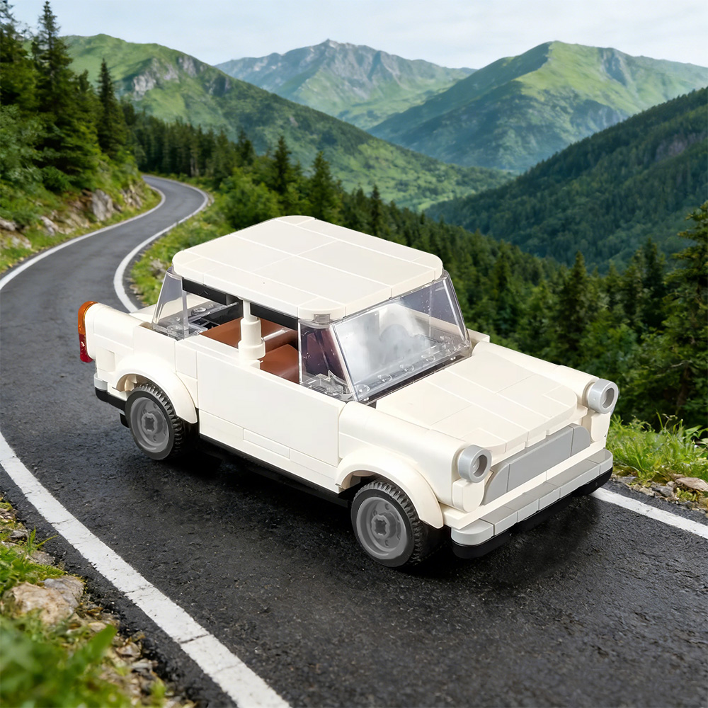 Gobricks MOC Trabant Car Build - Kids Education In Germany reseña y precio