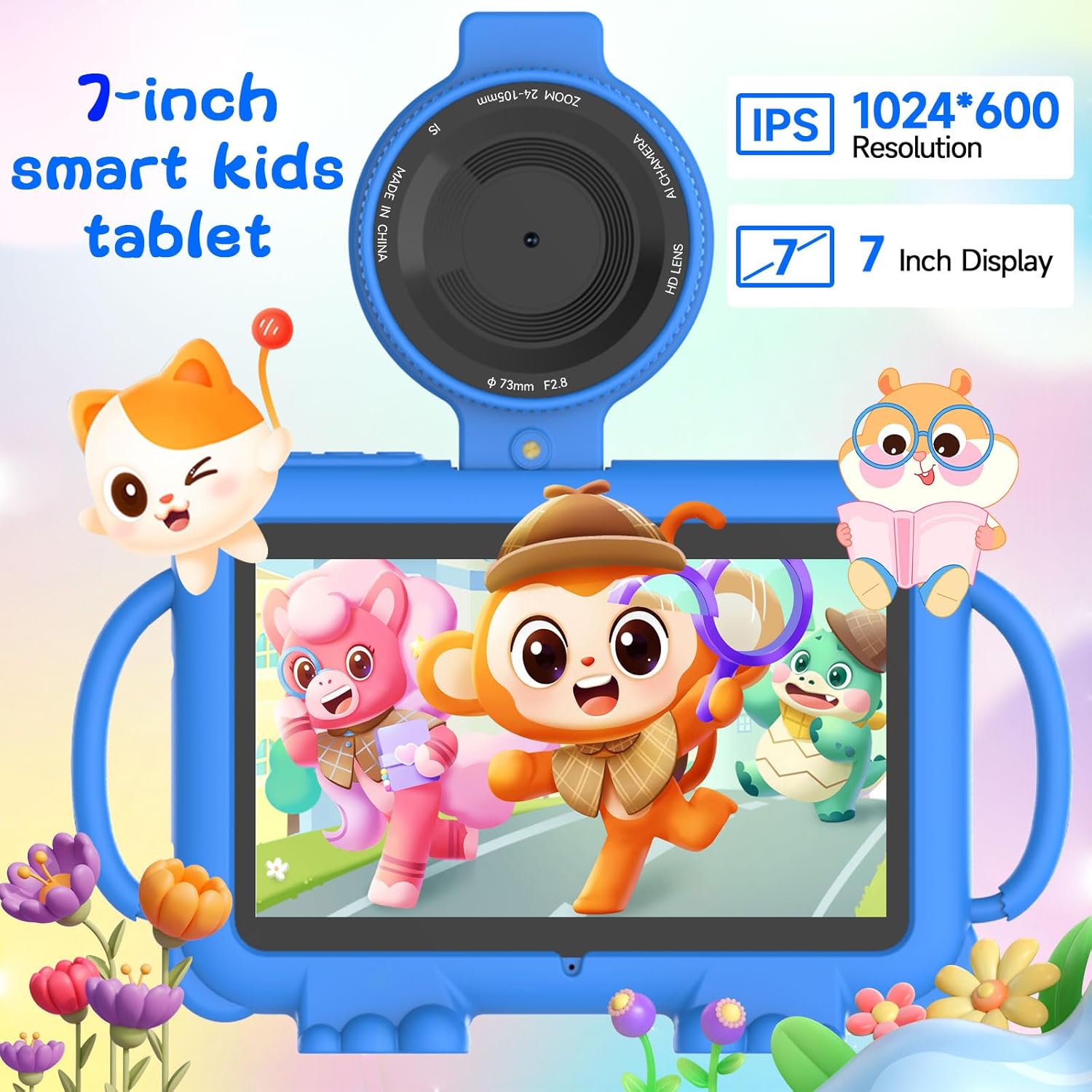 Tablet for Kids 7Inch IPS Disp - Kids Education In Us reseña y precio