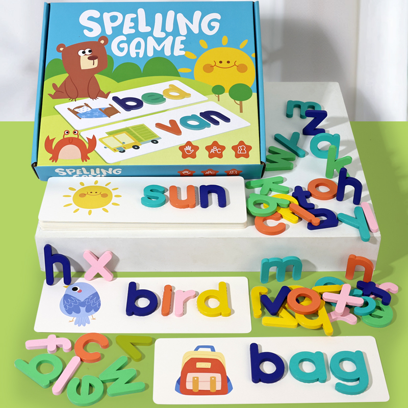 Montessori Wooden Alphabet Puz - Kids Educational Games Learn English reseña y precio