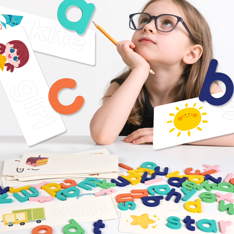 Montessori Wooden Alphabet Puz - Kids Educational Games Learn English reseña y precio