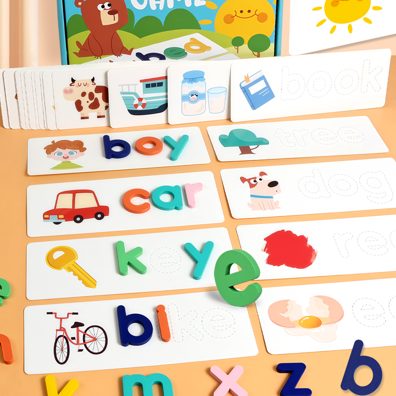 Montessori Wooden Alphabet Puz - Kids Educational Games Learn English reseña y precio