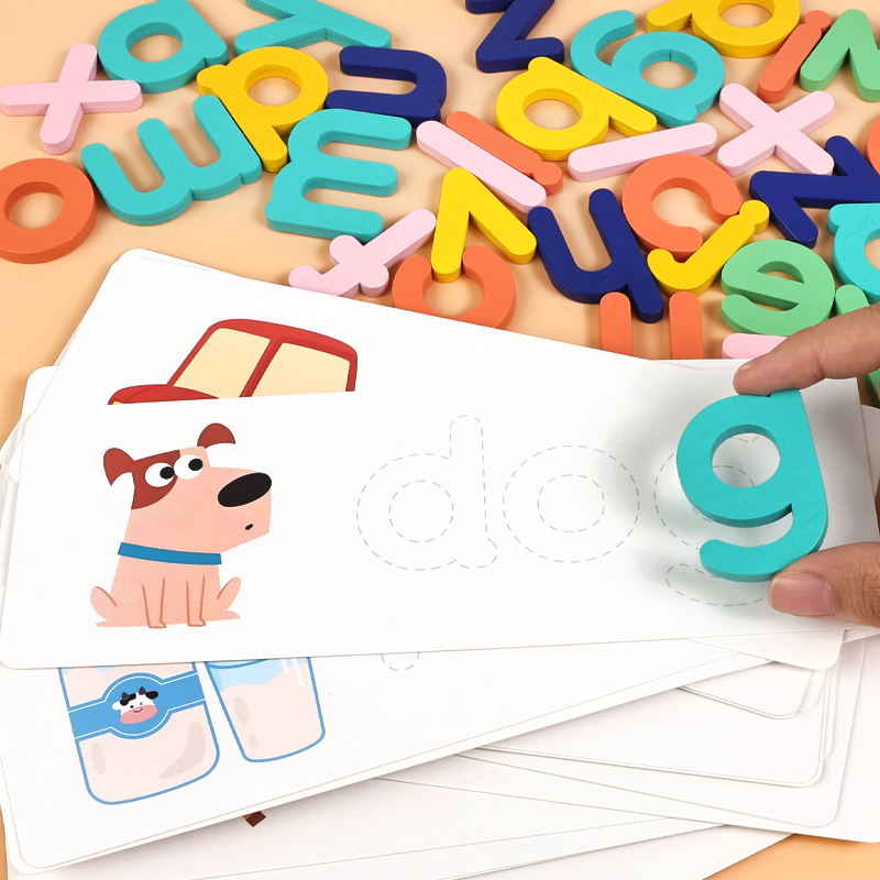 Montessori Wooden Alphabet Puz - Kids Educational Games Learn English reseña y precio