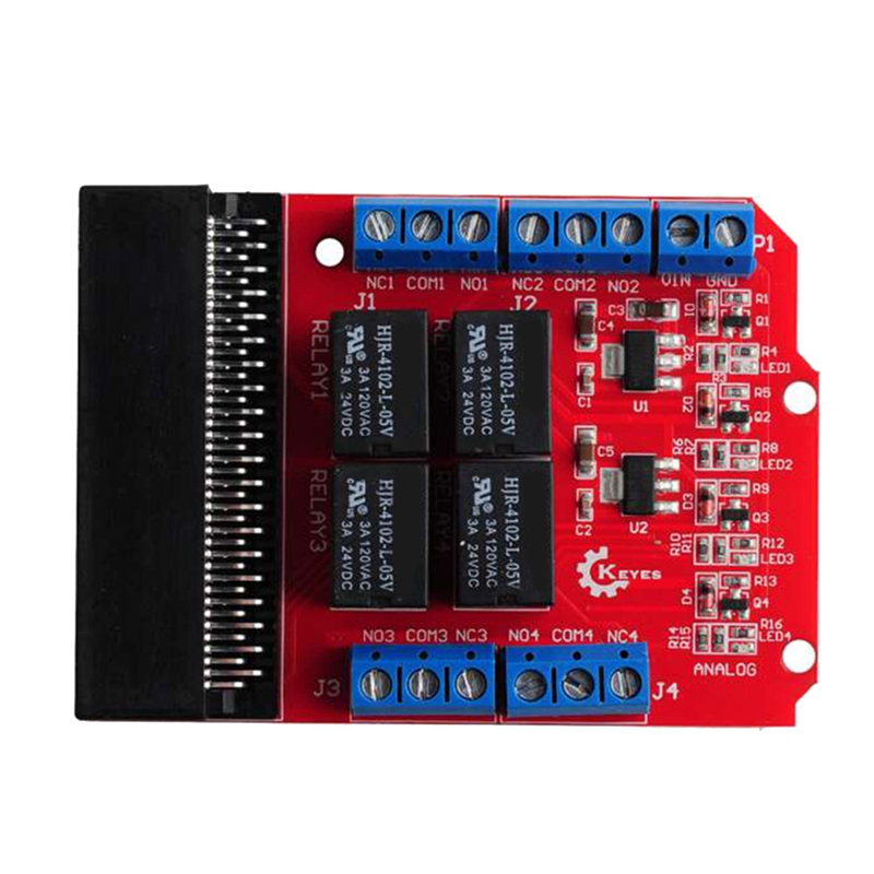 Microbit 4 Channel Relay Modul - Kids Education Channel reseña y precio
