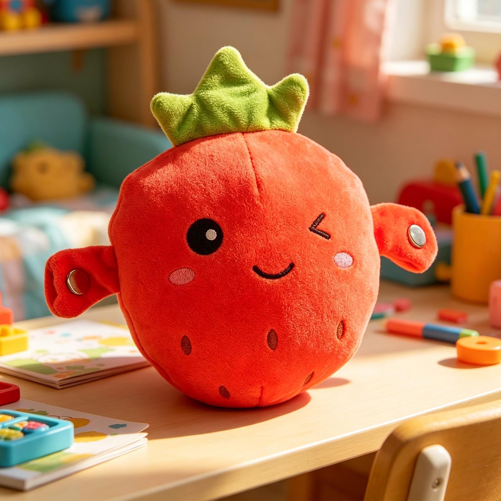 Strawberry Plush Educational I - Kids Education Learn Tv reseña y precio