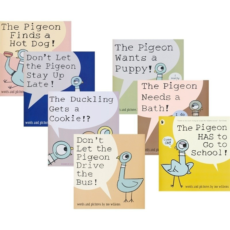 9 Books Don't Let the Pigeon D - Kids Education Picture reseña y precio