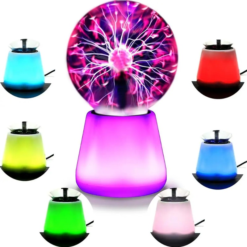 Plasma Ball Lamp Interactive T - Globe Interactive Light reseña y precio