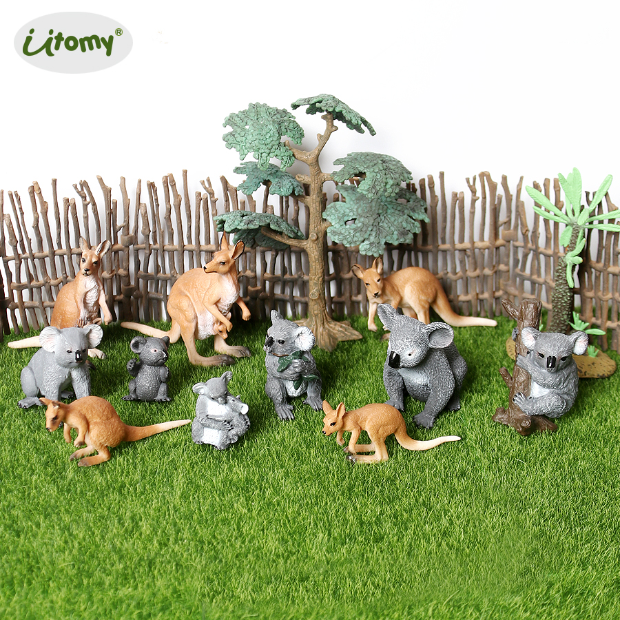 Realistic Australian Wild Anim - Kangaroo Kids Education reseña y precio