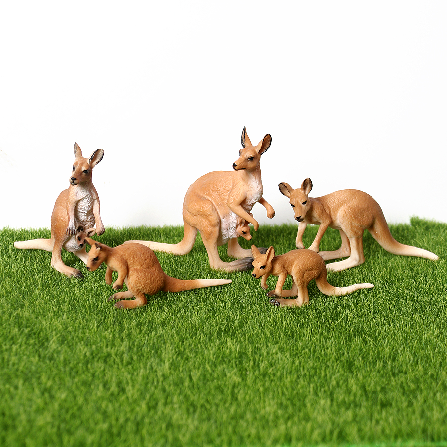 Realistic Australian Wild Anim - Kangaroo Kids Education reseña y precio